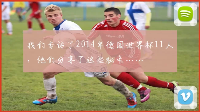 我们专访了2014年德国世界杯11人，他们分享了这些秘辛……